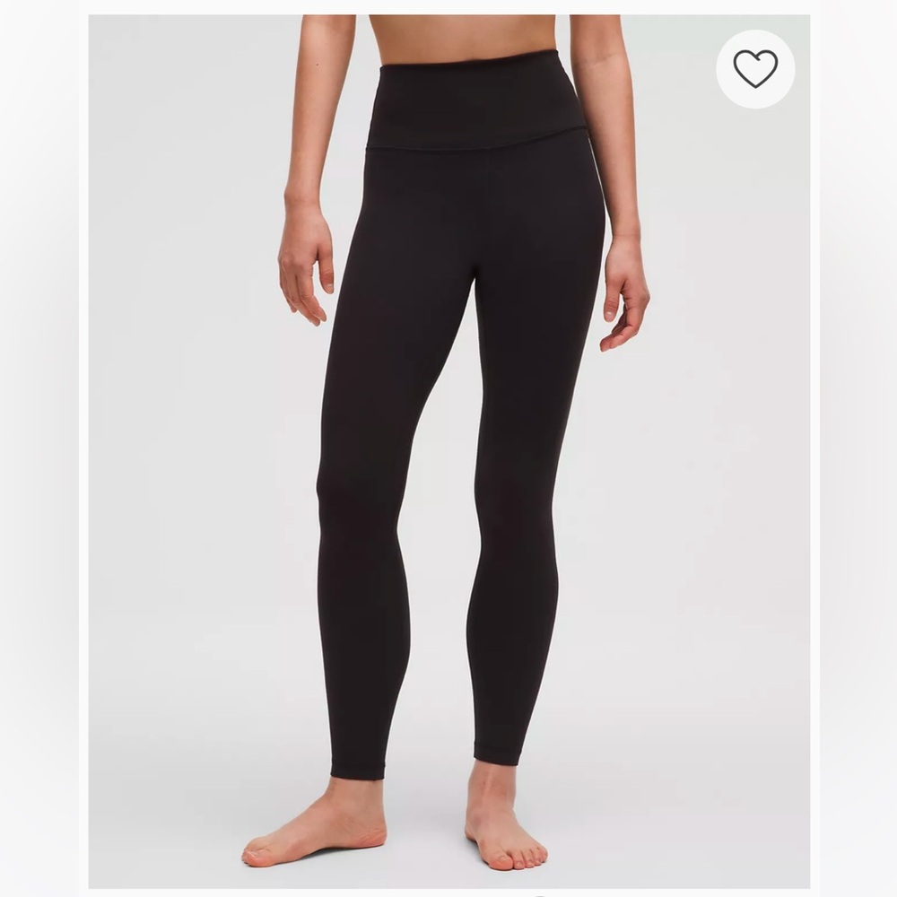 lululemon athletica High-Rise Black Leggings 28”